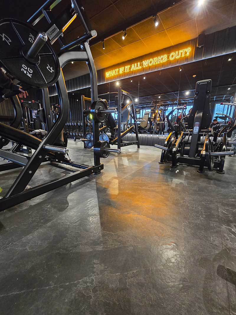 Epotile Boden Referenzen Fitnessstudio