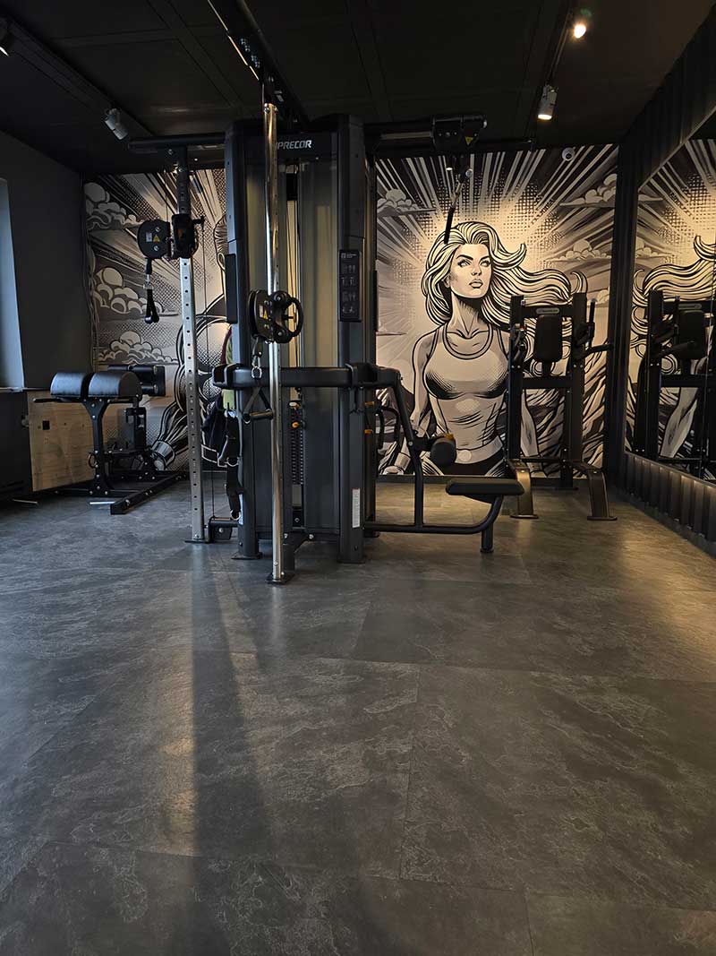 Epotile Boden Referenzen Fitnessstudio